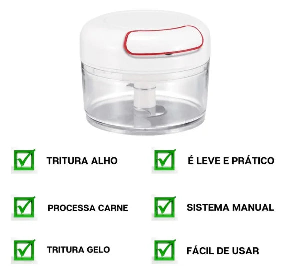 Processador de Alimentos Manual 250ml